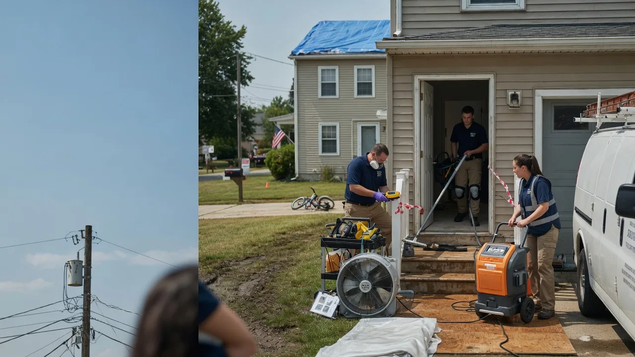 Water Damage Repair in West Friendship, MD near me